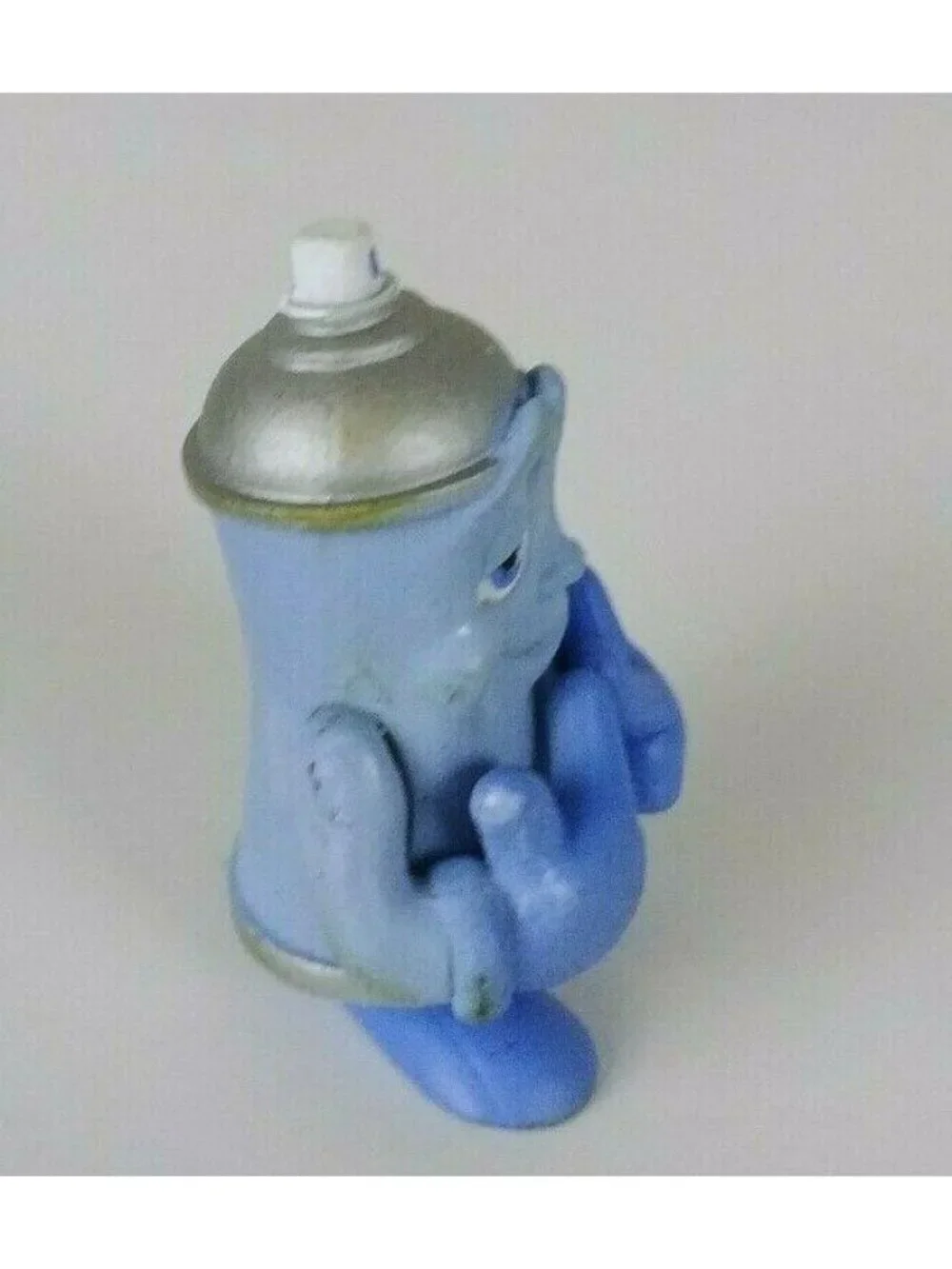 The CAN CREW Urban Spray Cans West Blue figurine collectible retired 1.5